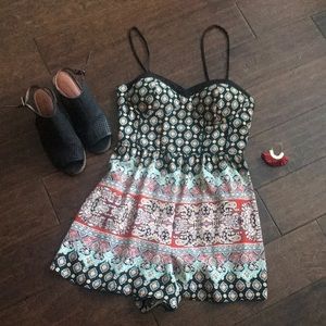 Target- xhilaration -Romper - small black